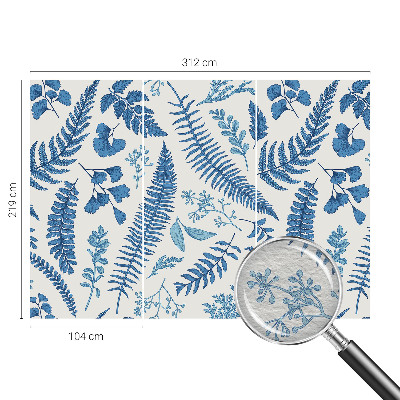 Vlies-Fototapete Botanische Muster