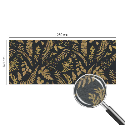 Motivtapete aus Vlies Botanische Blätter