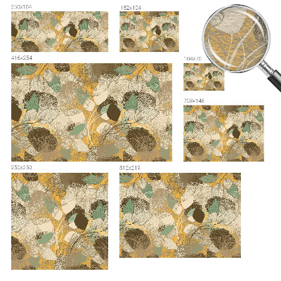 Vliestapete fürs Wohnzimmer Pflanzenschönheit