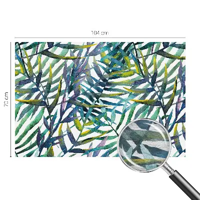 Bedruckte Vlies-Fototapete mit exotischer Vegetation