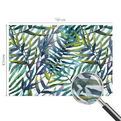 Bedruckte Vlies-Fototapete mit exotischer Vegetation
