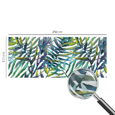 Bedruckte Vlies-Fototapete mit exotischer Vegetation