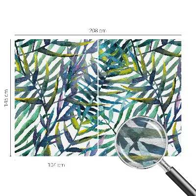 Bedruckte Vlies-Fototapete mit exotischer Vegetation