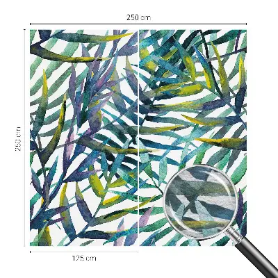 Bedruckte Vlies-Fototapete mit exotischer Vegetation