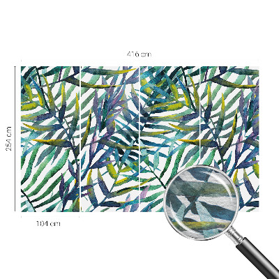 Bedruckte Vlies-Fototapete Exotische Vegetation