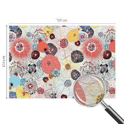 Fototapete nach Maß Bunte Blumen