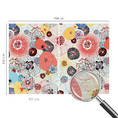 Fototapete nach Maß Bunte Blumen