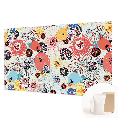 Fototapete nach Maß Bunte Blumen