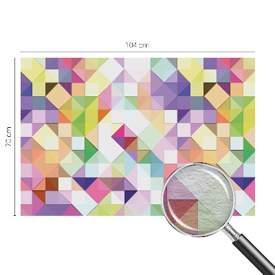 Wand-Fototapete Bunte Formen