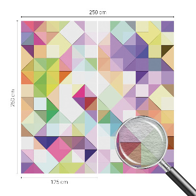 Wand-Fototapete Bunte Formen