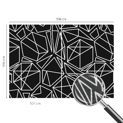 Dekorative Wand-Fototapete mit moderner abstrakter Gestaltung