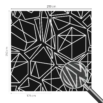 Dekorative Wand-Fototapete mit moderner abstrakter Gestaltung