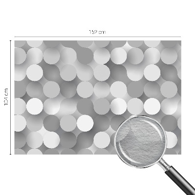 Vlies-Fototapete Graue Kreise