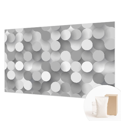 Vlies-Fototapete Graue Kreise