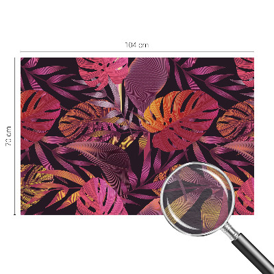 Wandtapete Exotische Blätter