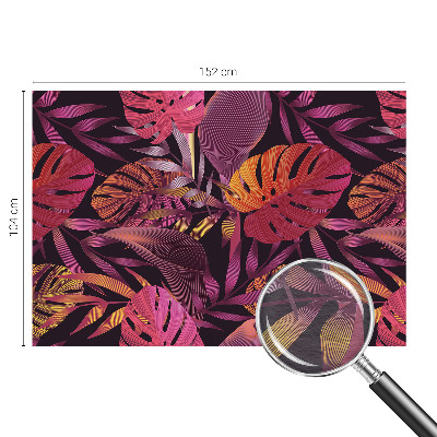 Wandtapete Exotische Blätter