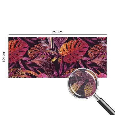 Wandtapete Exotische Blätter