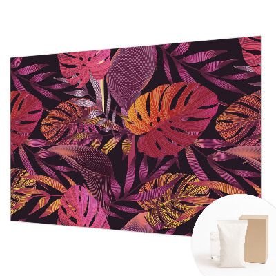 Wandtapete Exotische Blätter