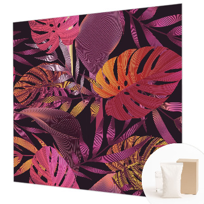 Wandtapete Exotische Blätter