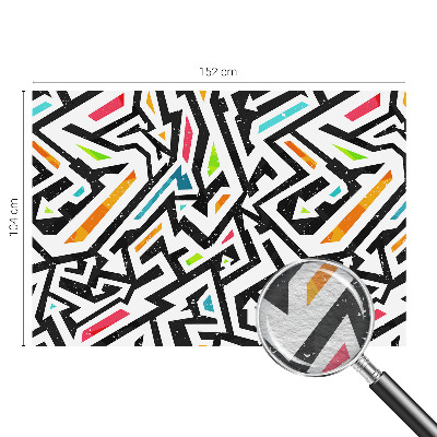 Fototapete fürs Wohnzimmer Abstraktes Mosaik