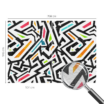 Fototapete fürs Wohnzimmer Abstraktes Mosaik