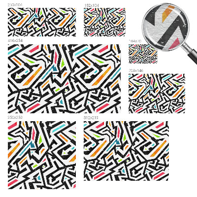 Fototapete fürs Wohnzimmer Abstraktes Mosaik