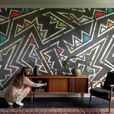 Fototapete aus Vlies mit energetischer Geometrie als Motiv
