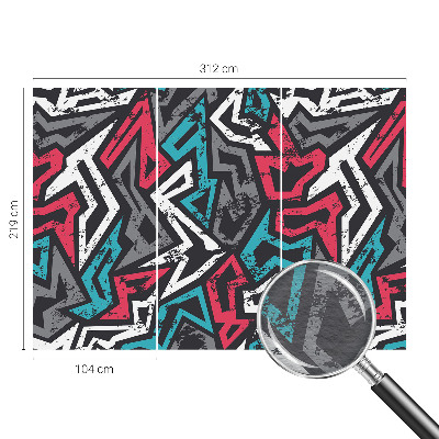 Motivtapete aus Vlies Abstraktes Mosaik