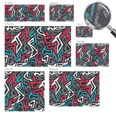 Motivtapete aus Vlies Abstraktes Mosaik