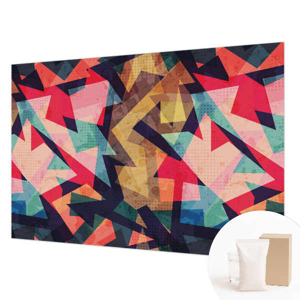 Vlies-Fototapete fürs Wohnzimmer Buntes Muster