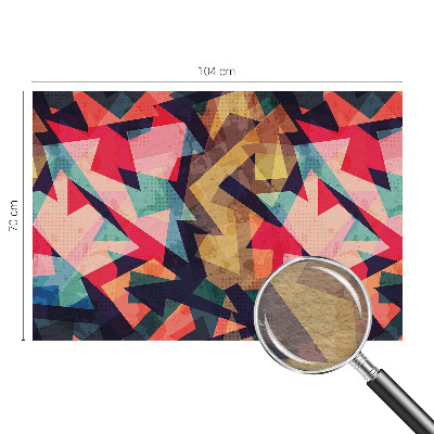 Vlies-Fototapete fürs Wohnzimmer Buntes Muster