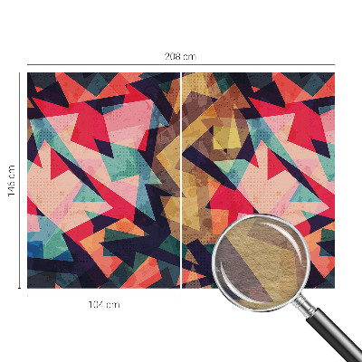 Vlies-Fototapete fürs Wohnzimmer Buntes Muster