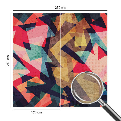 Vlies-Fototapete fürs Wohnzimmer Buntes Muster