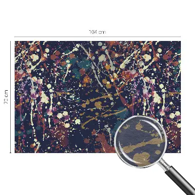Vlies-Fototapete nach Maß mit einer farbenfrohen abstrakten Gestaltung