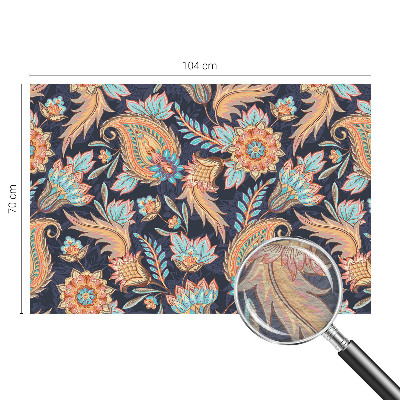 Vlies-Fototapete fürs Schlafzimmer Blumenmuster