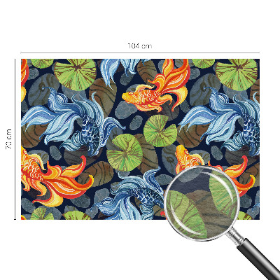 Vlies-Fototapete fürs Kinderzimmer Fischmuster