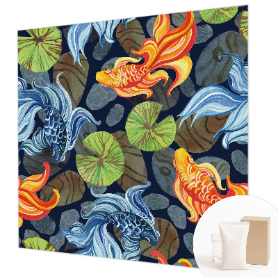 Vlies-Fototapete fürs Kinderzimmer Fischmuster