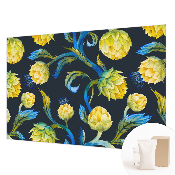 Vliestapete fürs Wohnzimmer Pflanzenvirtuose