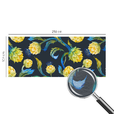 Vliestapete fürs Wohnzimmer Pflanzenvirtuose