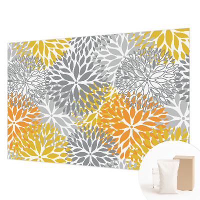 Moderne Vlies-Fototapete Blumenenergie