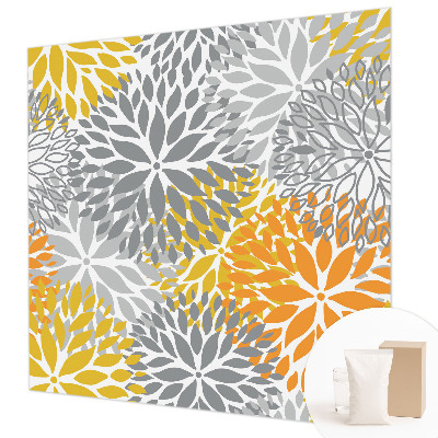 Moderne Vlies-Fototapete Blumenenergie