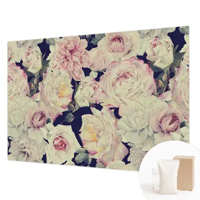 Bildtapete mit Blumenstrauß-Motiv