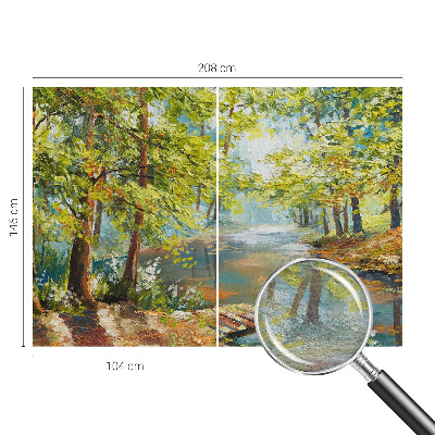 Fototapete nach Maß Idyllischer See