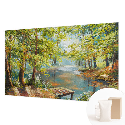 Fototapete nach Maß Idyllischer See