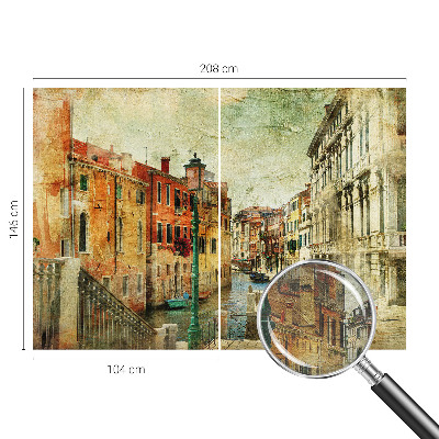 Fototapete fürs Schlafzimmer Stadteindruck