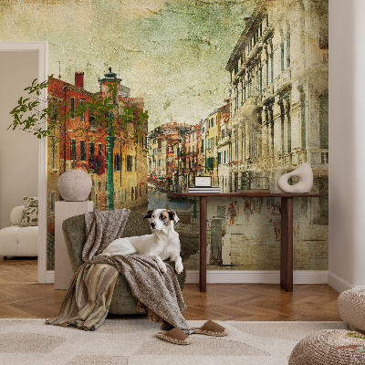 Fototapete fürs Schlafzimmer mit Stadteindruck