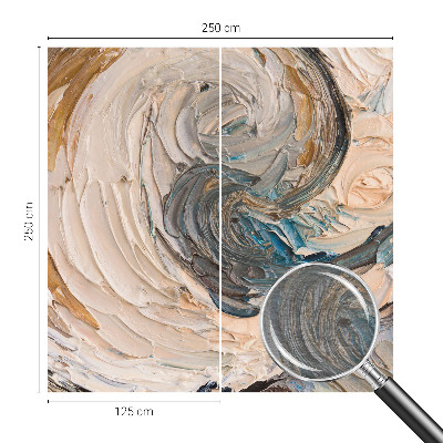 Motivtapete aus Vlies Bunte Wirbel