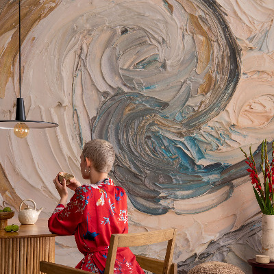 Motivtapete aus Vlies Bunte Wirbel