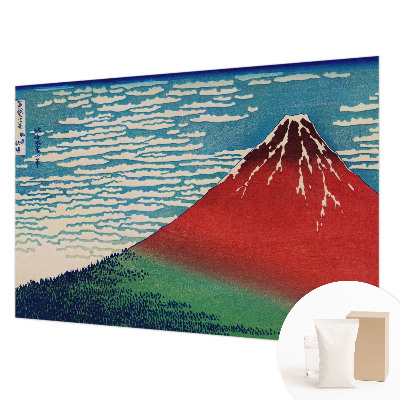 Vliestapete fürs Wohnzimmer Roter Berg