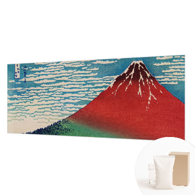 Vliestapete fürs Wohnzimmer Roter Berg